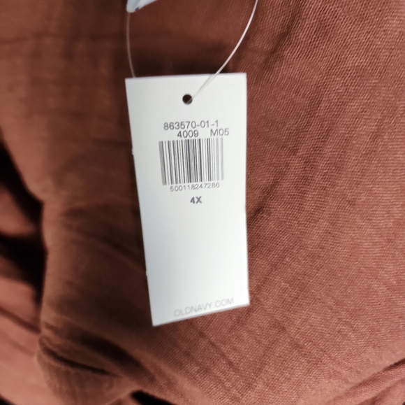 Waist-Defined Crinkle Gauze Romper -- 3-inch inseam - Picture 6 of 7